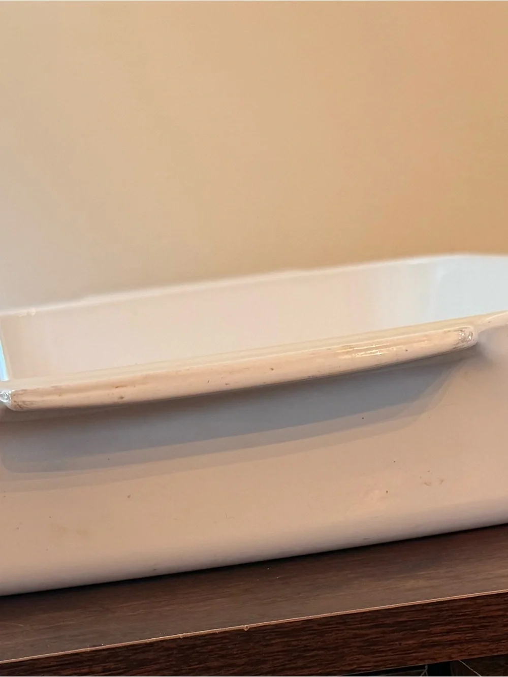 Corningware in shadow Iris pattern lasagna pan